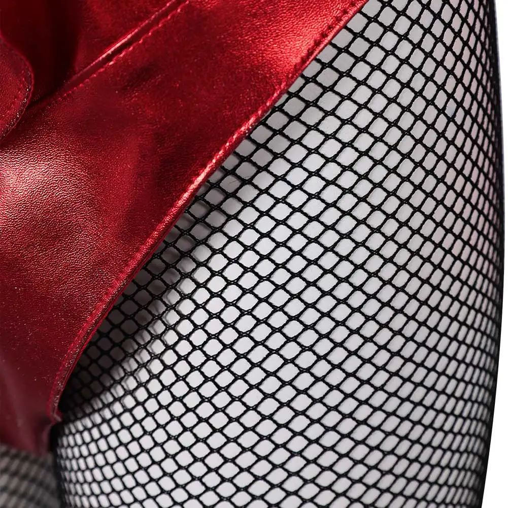 سكاي رايلي تأثيري الأحمر زي 2024 فيلم ابتسامة 2 تمويه النساء الرقص مرحلة وتتسابق الأحمر بذلة الجوارب مجموعة كاملة هالوين البدلة #5