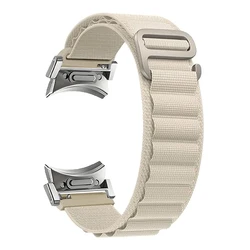 20mm Band Samsung Galaxy 시계 6/5/4/클래식/Pro 45mm 40mm 44mm No Gaps Alpine Nylon Correa 팔찌 Galaxy 시계 6 Strap