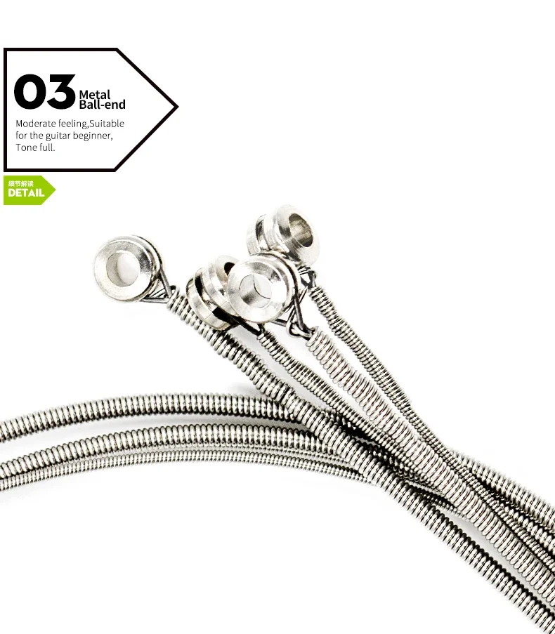 Orphee 4/5/6 Elektrische Bass Gitarre Saiten Carbon Stahl Sechseckigen Kern Legierung Wunde Bass Guitarra Gitarre String Zubehör – Detail 6