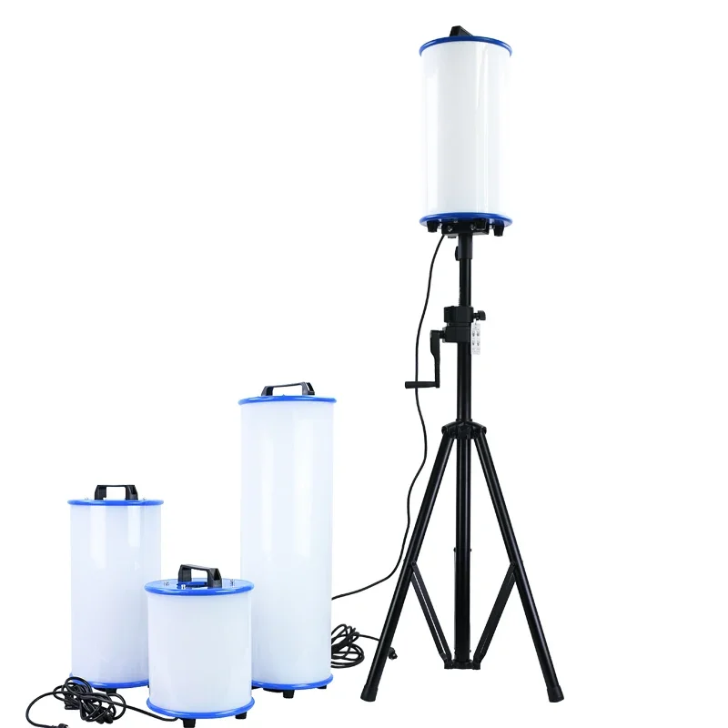 CE ETL Listed 120W 220W Tripod Work Light Telescopic Stand Led Balloon Light Tower Construction Site Light for Industrial Use