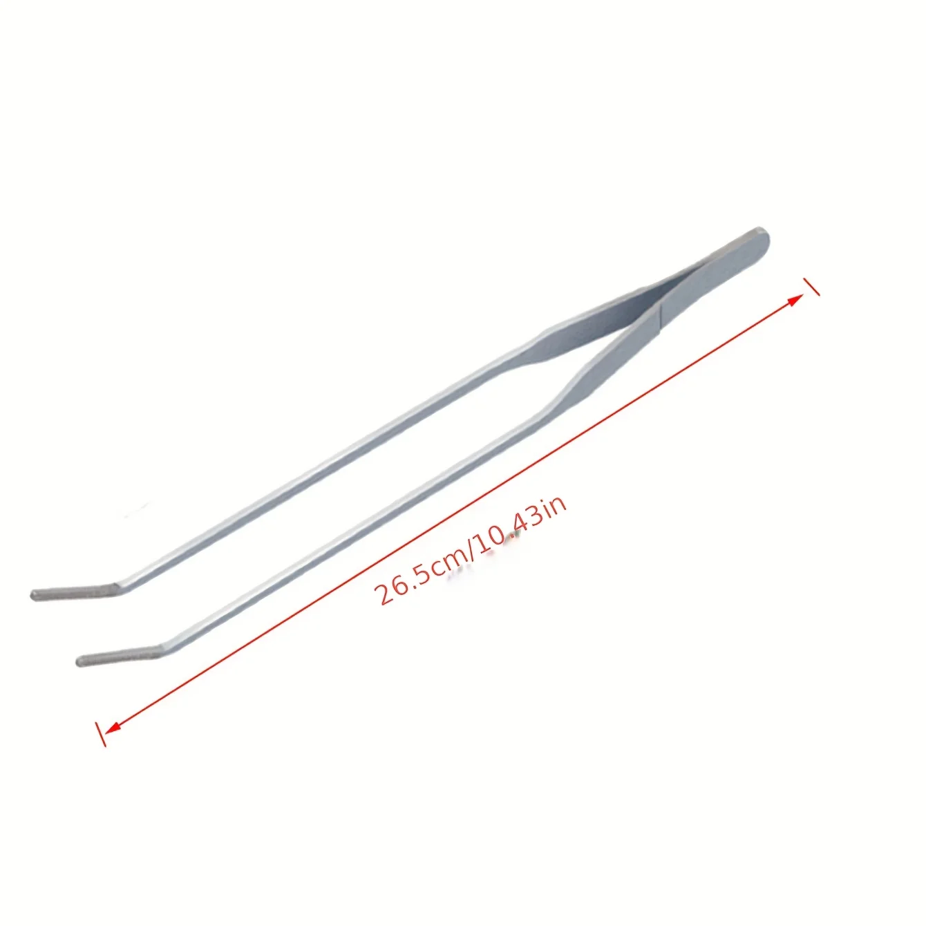 Stainless Steel Water Grass Tweezers, Aquarium Curved Tweezers, Fish Tank Cleaning Tools