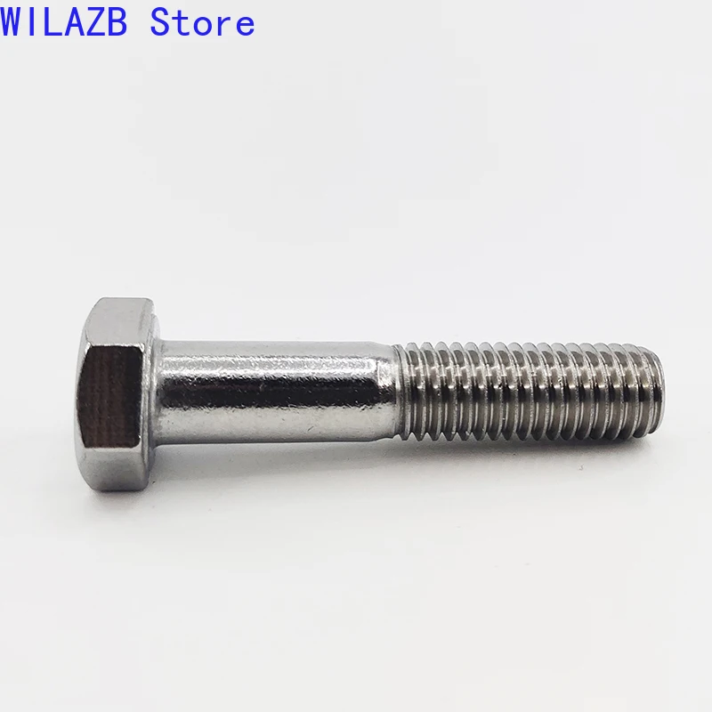DIN931 Partially Half Thread External Hex Head Screws M6 M8 M10 M12 Stainless Steel outside Hexagon Bolts for Hardware And Tools