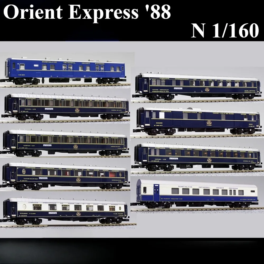 

Pre-order KATO N 1/160 Train Model Orient Express 10-561/562 Livery 13-car Train Set Collectible Display Item Boys' Toy Gift