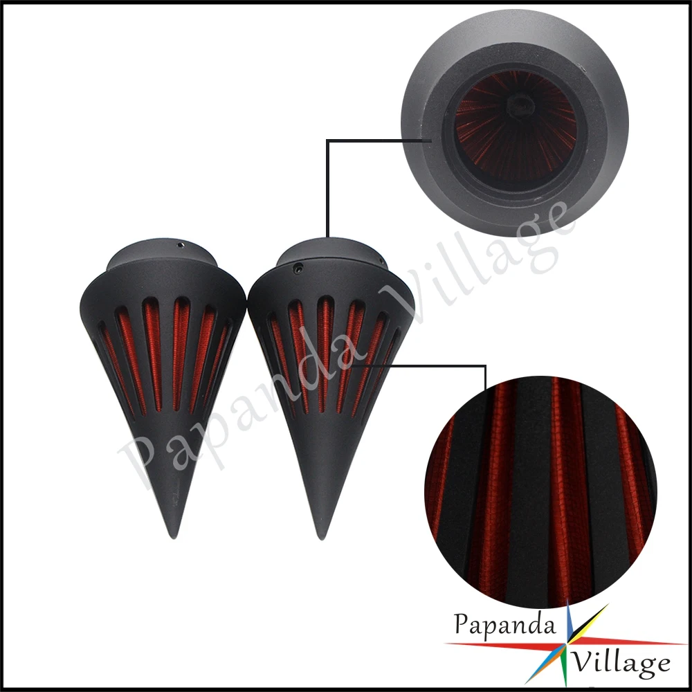 1 Set Complete Dual Spike Airs Intake Kit Aluminum Cone Spike Air Cleaner Filter For Suzuki Boulevard M109 M109R VZR1800 M1800R