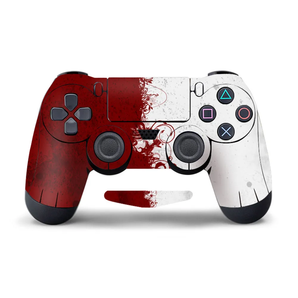 Skin Sticker Vinyl Decoration Decal For PlayStation 4 PS4 Controller Joystick Anti-slip Protective skins Stickers Accessories