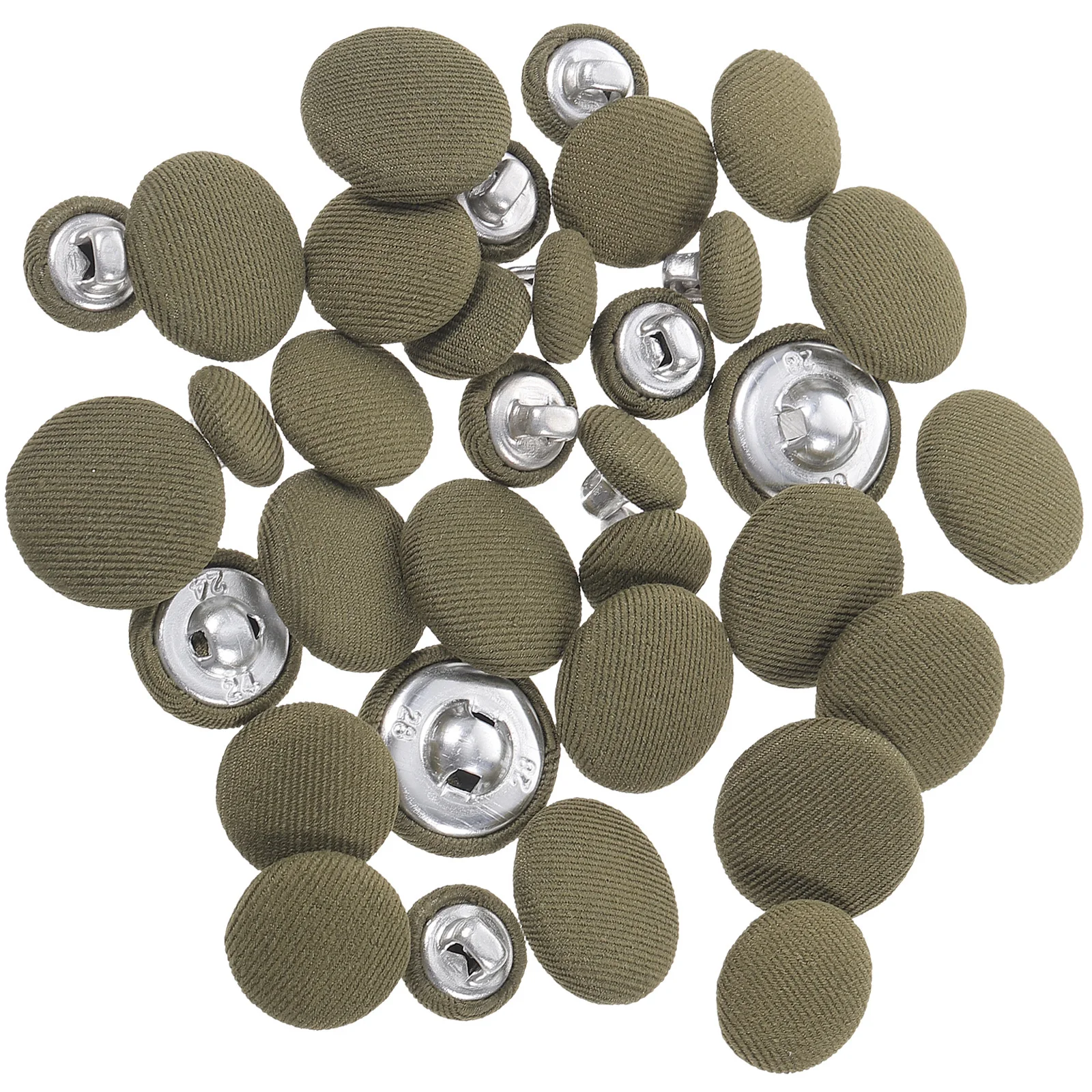 

60Pcs Decorative Jacket Buttons High Grade Material Durable Easy to Use for Shirts Hats Suits Sweaters DIY Crafting