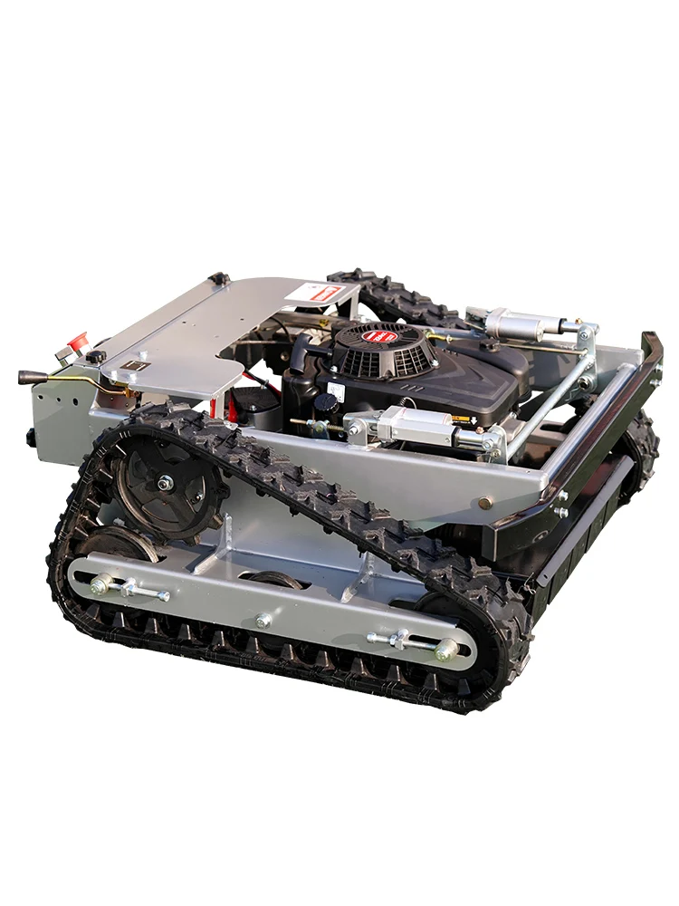Customized Remote Control Crawler Lawn Mower Grass Trimmer Robot Lawn Mower for Sale
