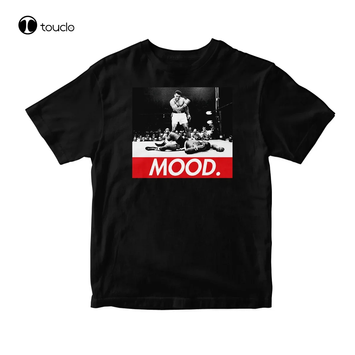 Ali Mood Graphic T-Shirt Black History 100% Cotton All Sizes Pro Club Tee Shirt unisex