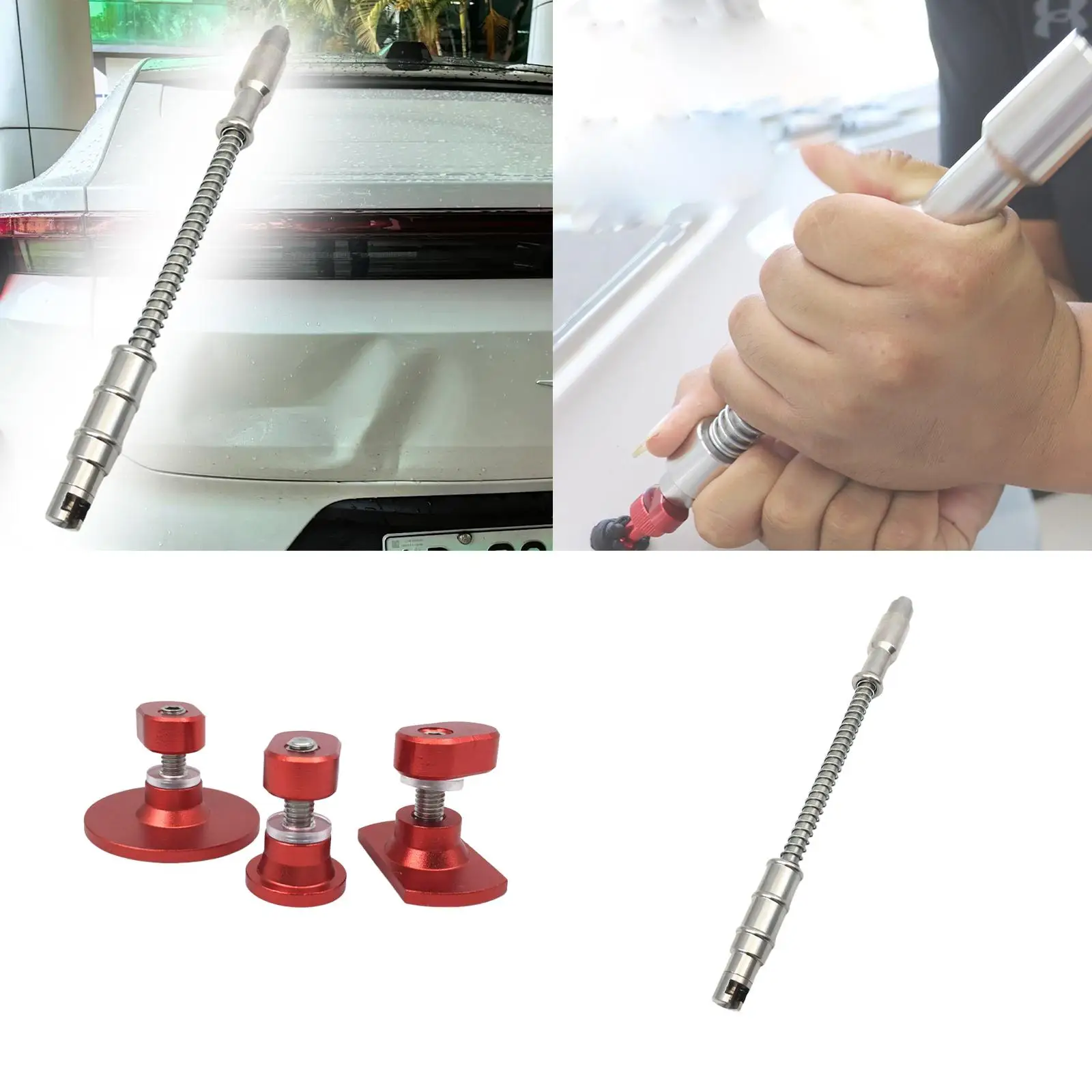 Removedor de amassados de carro extrator de metal automóvel para danos à granizo removedor de amassados profundos