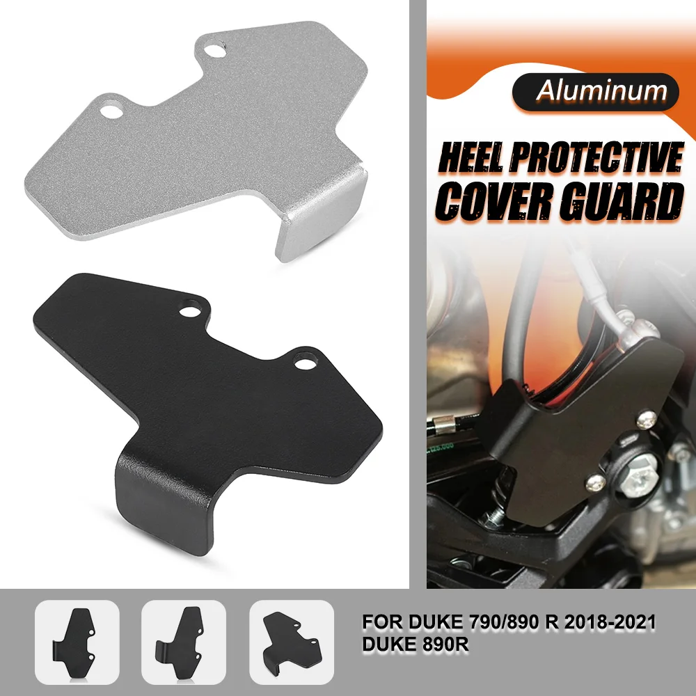 

Motorcycle Aluminum Rear Heel Guard For DUKE 790/890 R 2018 2019 2020 2021 Duke 890R Rear Brake Master Cylinder Guard Heel Guard