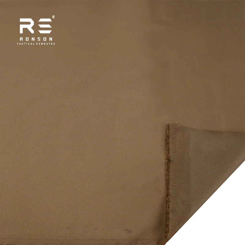 420D Nylon Oxford Fabric Coyoto Brown 104T High Density With Water Proof and PU Coated Durable for Use Suitable for Bags Tents