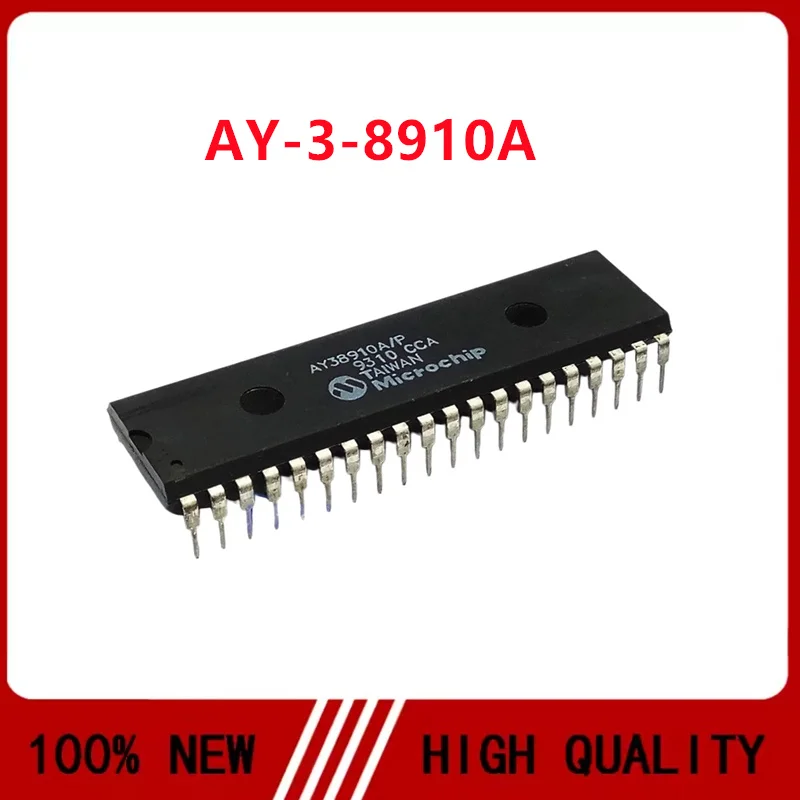 5PCS/LOT AY-3-8910A AY38910A AY-3-8910 DIP-40 Integrated circuit IC chip