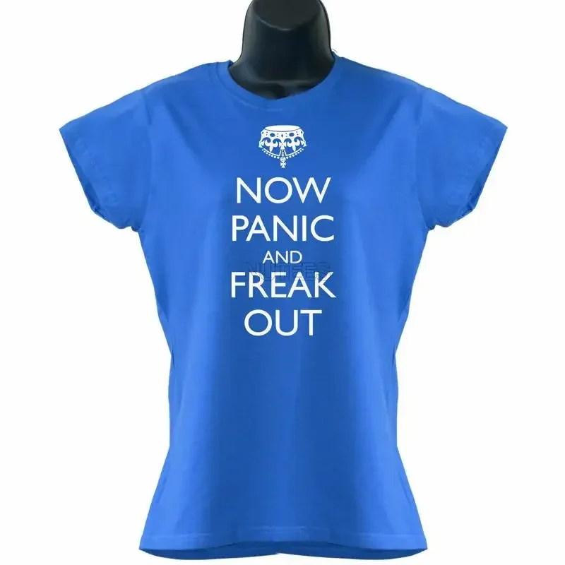 Now Panic And Freak Out Zombies Undead Funny Men'S Ladies Kid'S T Shirt S Xxl
