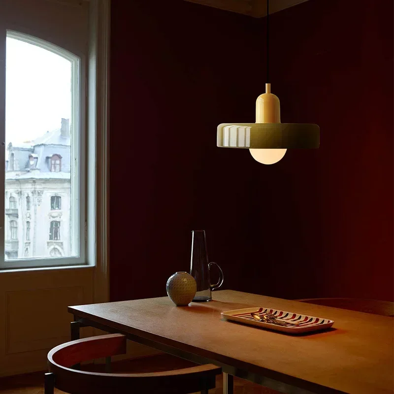 Lampe Suspendue en Verre au Design Nordique, Luminaire Décoratif d'Nik, Idéal pour un Salon, une Chambre à Coucher, un Bureau, une Salle à Manger ou un Bar