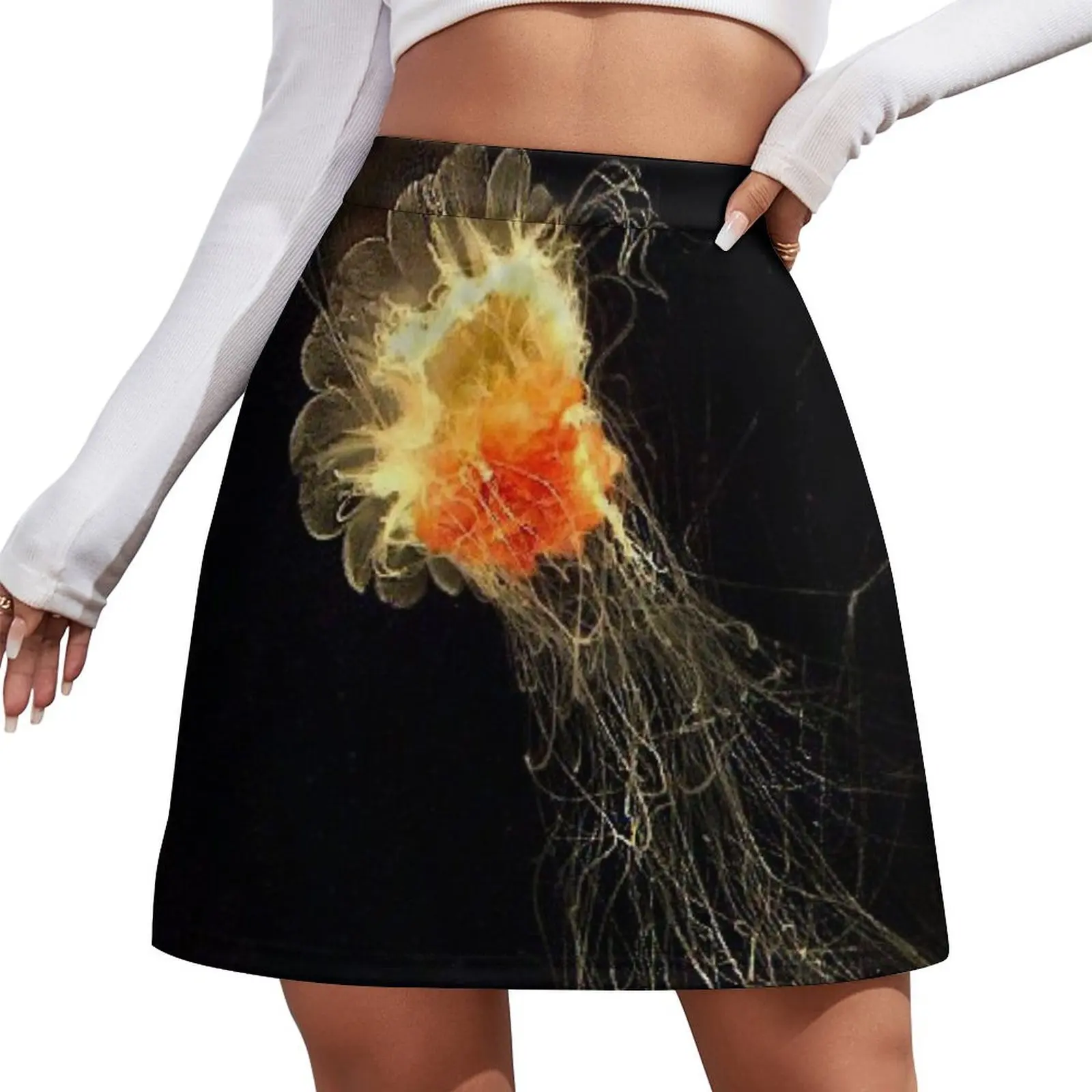 

Jellyfish 2 Mini Skirt elegant skirts for women 90s vintage clothes Women's clothing Mini Skirt