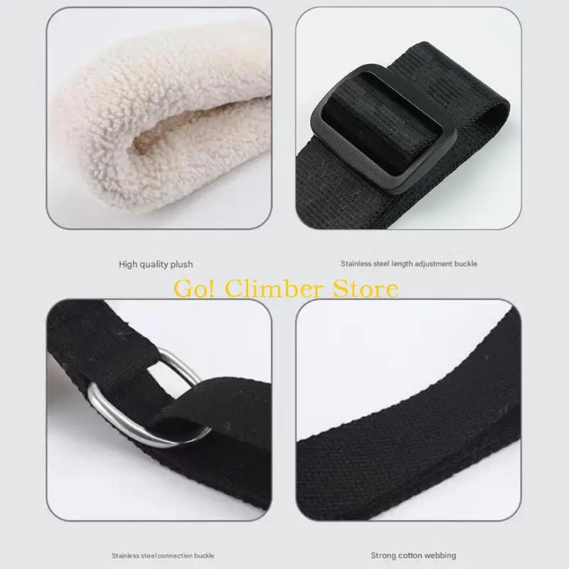 Q84C 2Pcs Adjustable Pilates Straps Workout Tools Home Gym Workout Belts Bands for Pilates Reformer Machine Easy to Install