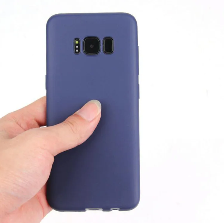 Für Samsung Galaxy S8 Plus Cover Samsung S8Plus Matte Silikon Soft TPU Hülle – Detail 4