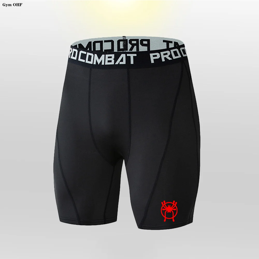 Short de sport en maille à séchage rapide pour hommes, collants de cyclisme respirants, pantalons de course, leggings MMA, entraînement physique