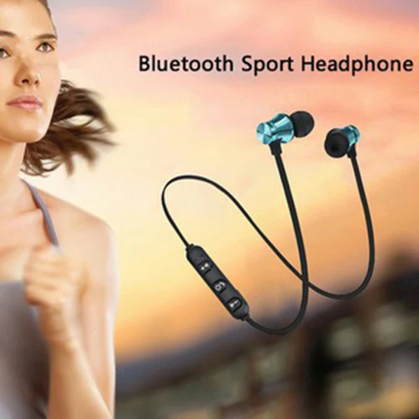 Wireless Headset Compatible with Bluetooth Unisex Neck-Mounted Sports Headphone Wireless Headset Useful DIN889