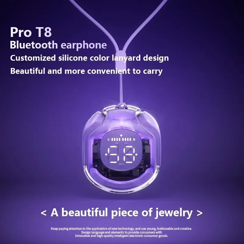High Quality NEW Original T8 True Wireless Earbuds Bluetooth Earphone Touch Control Mic Waterproof TWS Headset for Gym Exercise image 4
