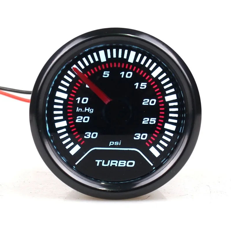 

New 2-inch car modified instrument, turbine instrument-30-30PSI automotive electronic instrument, with sensor