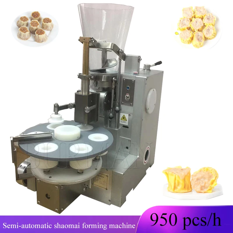 Commercial  Imitating Handmade  Semi-automatic Shaomai Forming Machine