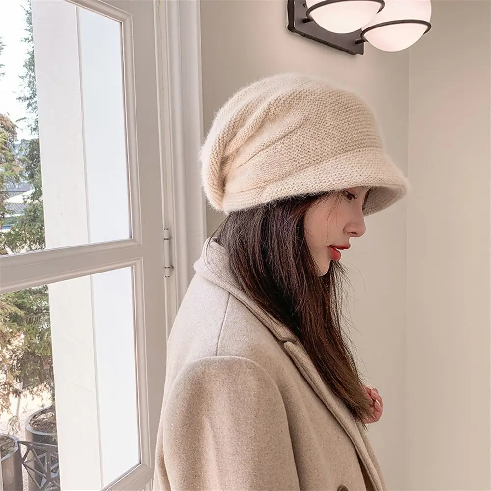 Caldo morbido inverno ispessito antivento Skullies Berretti Cappello Passamontagna Cappelli lavorati a maglia