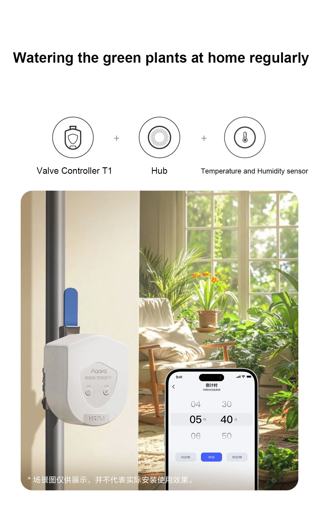 China Version Aqara Smart Valve Controller T1 Zigbee Easy Install APP Remote Control Countdown Shutoff Work HomeKit Aqara APP