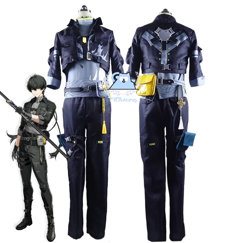 

New Game Wuthering Waves Rover Cosplay Costume Rover Male Cosplay Outfit Wig Halloween Carnival Uniform Christmas Prop