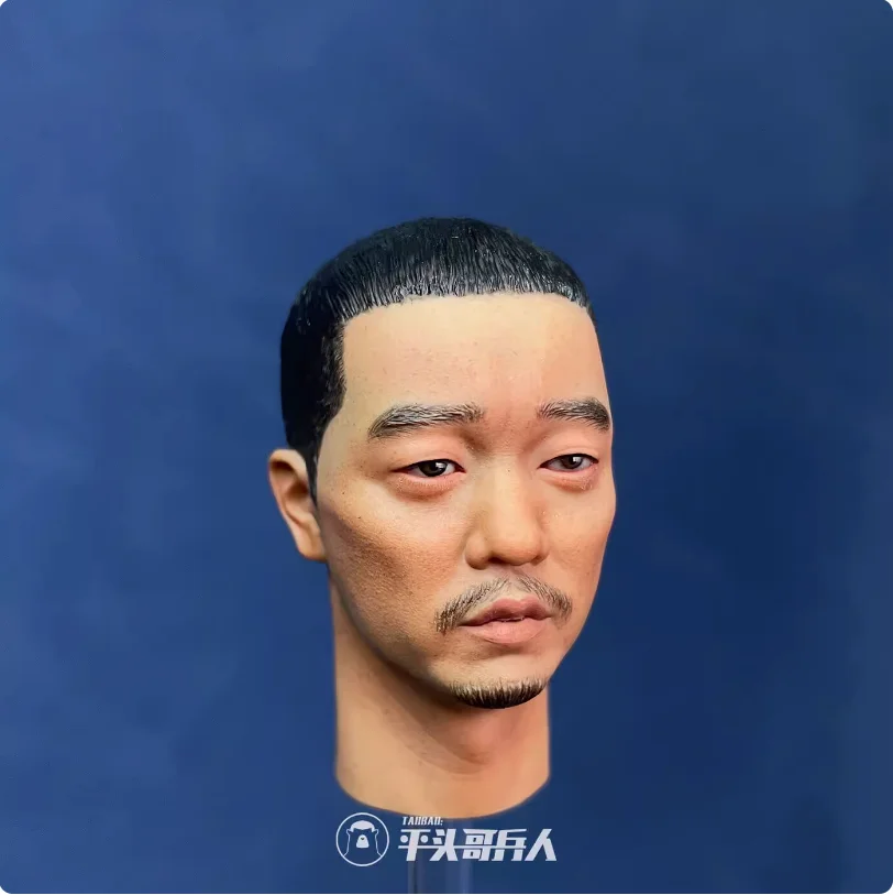 1/6 Male Soldier Trendy Head Carving Sculpture Model Toy Accessories For 12'' Action Figure Body In Stock