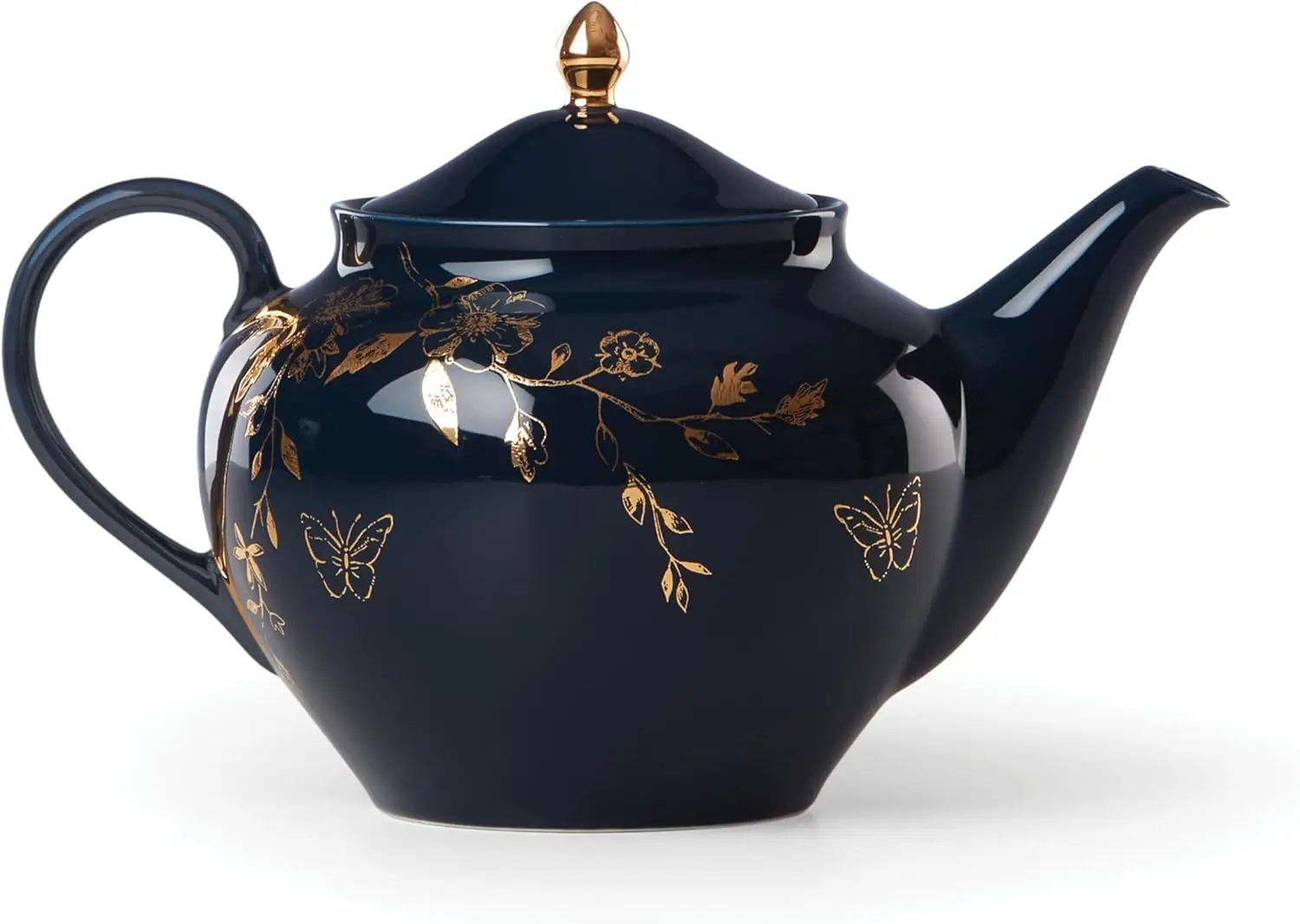 

Sprig & Vine Teapot, 1.95 LB, Blue,Dishwasher Safe