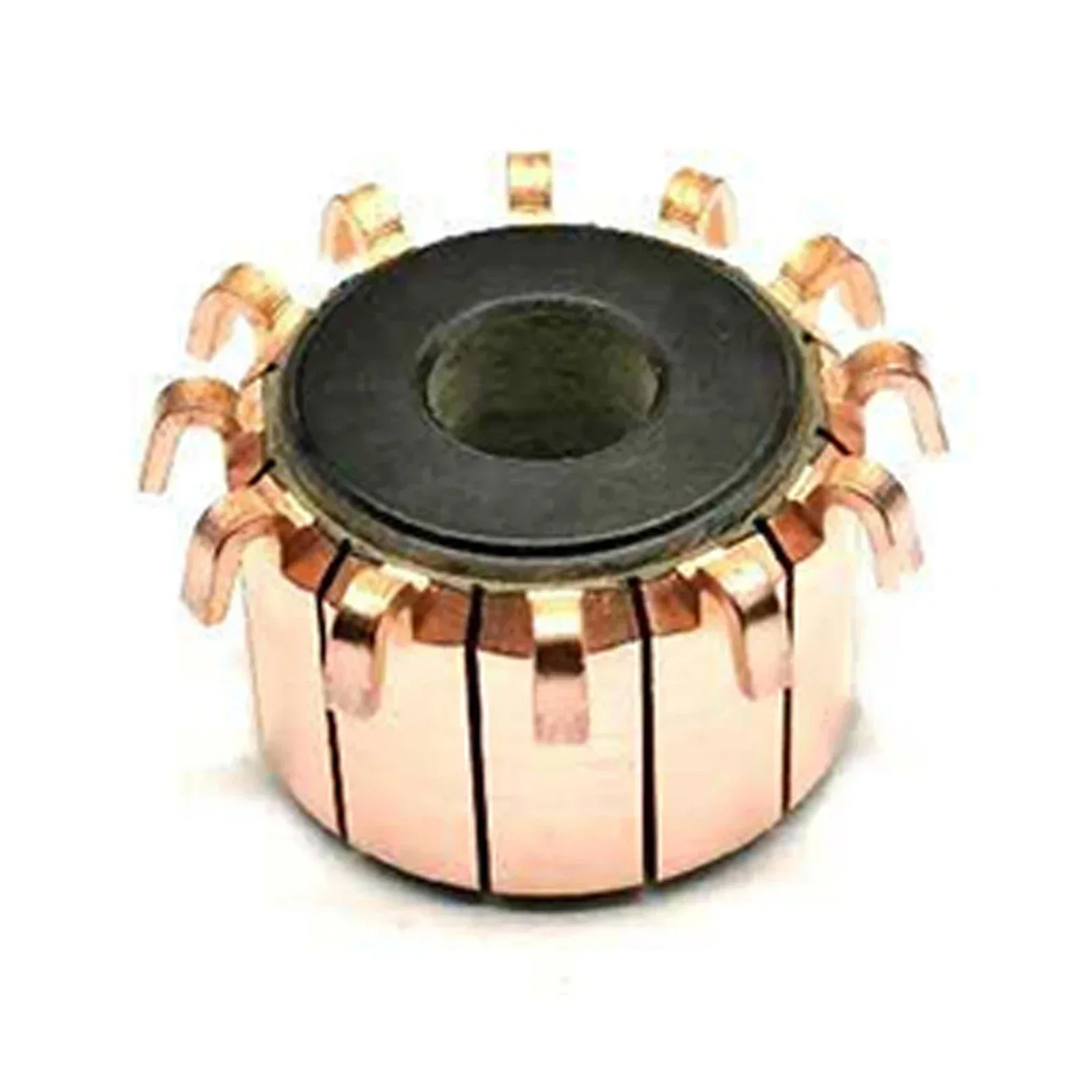 1Pcs Motor Commutator 23 X 8 X 15.5(16) Mm 12P Teeth Copper Hook Type Electrical Motor Commutators CHY-2406-12