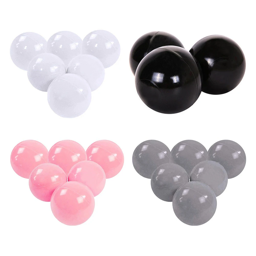 50/100 pçs pvc piscina oceano onda bola colorida piscina de água oceano onda bola festa adereços 5.5cm educação precoce para crianças brinquedos engraçados