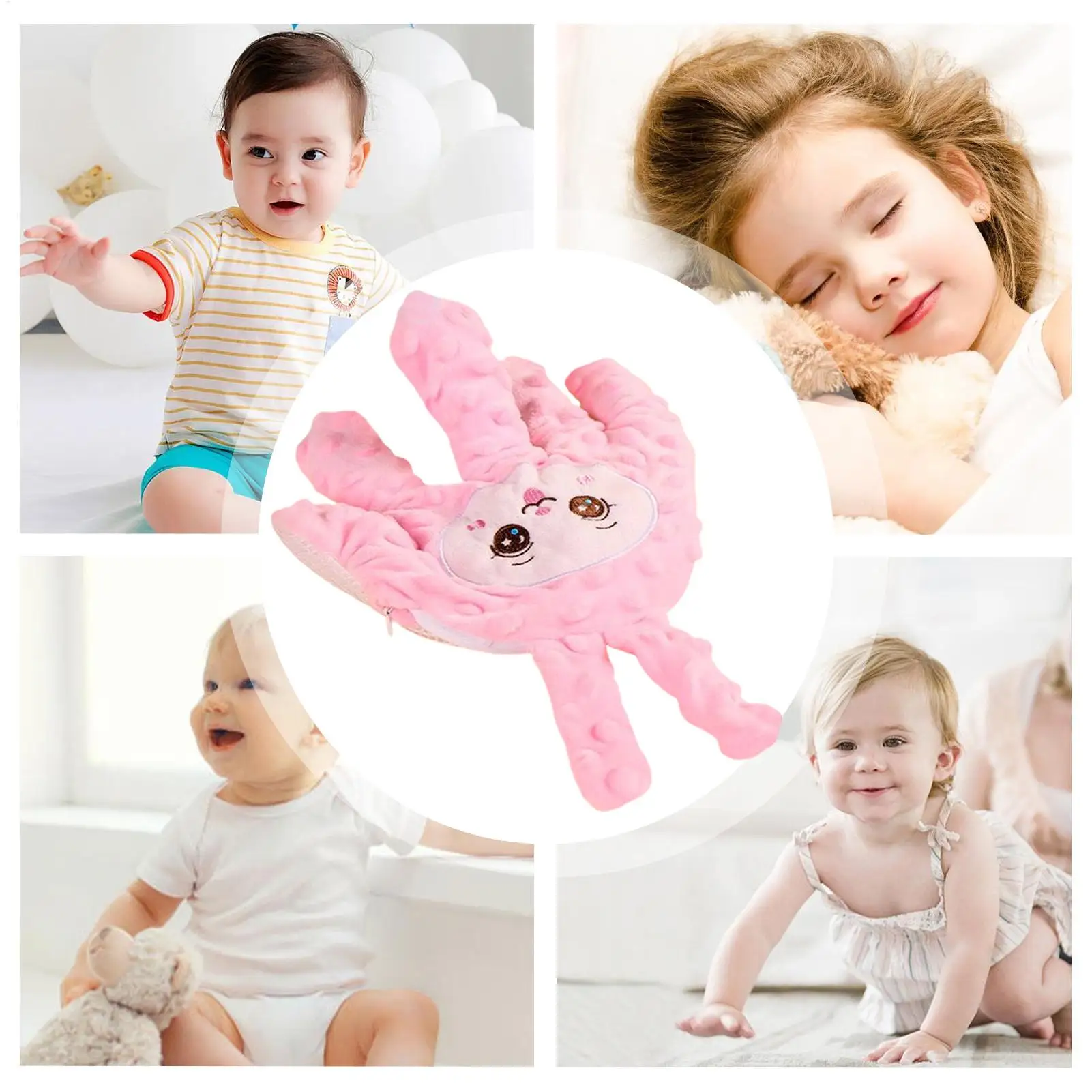 Palmo lenitivo per bambini per dormire Giocattolo automatico per accarezzare il bambino Giocattolo per accarezzare la prevenzione dei morbidi con telecomando per la scuola materna dei nuovi genitori