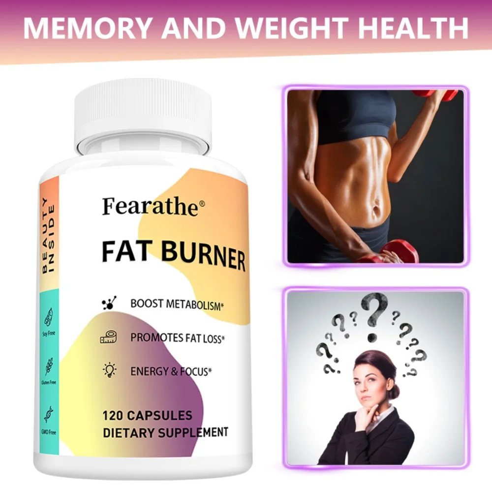 Metabolism Support with Extended Release Caffeine - Balanced Energy Levels and Mental Focus, Soy Free, GMO Free