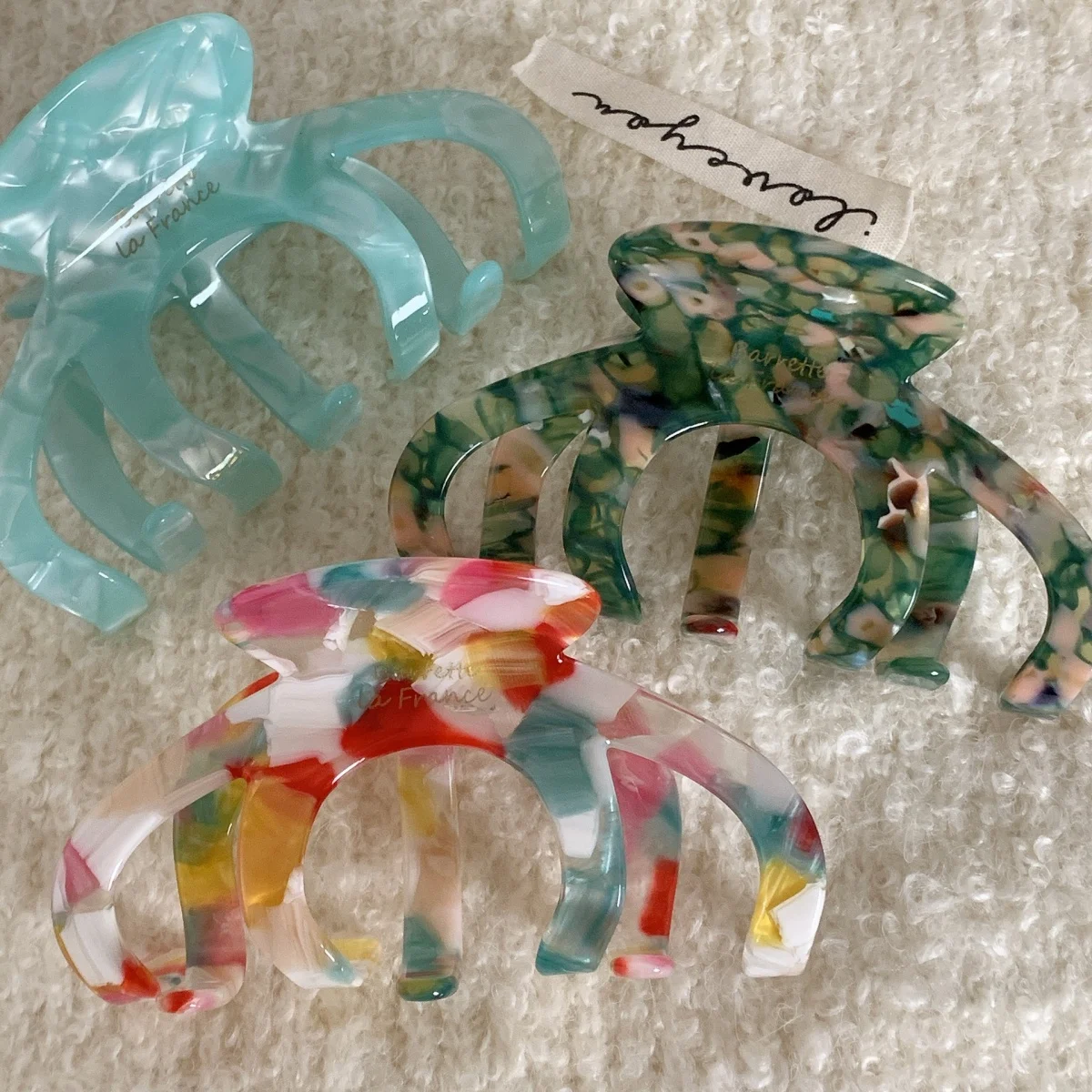 10CM Korean Acetate Dragon Bon - Women'S Korean Accessories ulasan dan harga