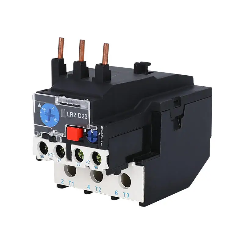 Thermal overload relay JR28-25 plug-in LR2 relay motor overload protection 380V three-phase Suitable for CJX2 contactors