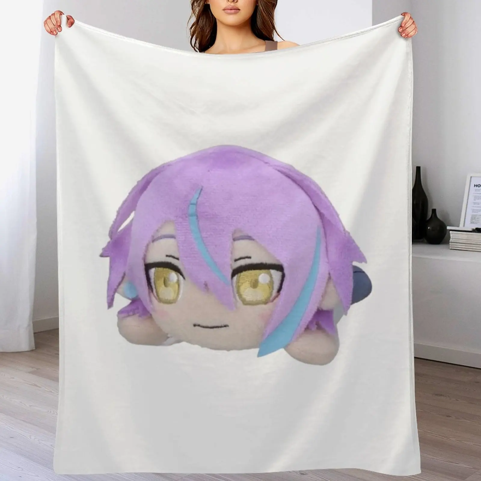 Kamishiro Rui plush Throw Blanket Year Round Soft Comfortable Blanket for Home