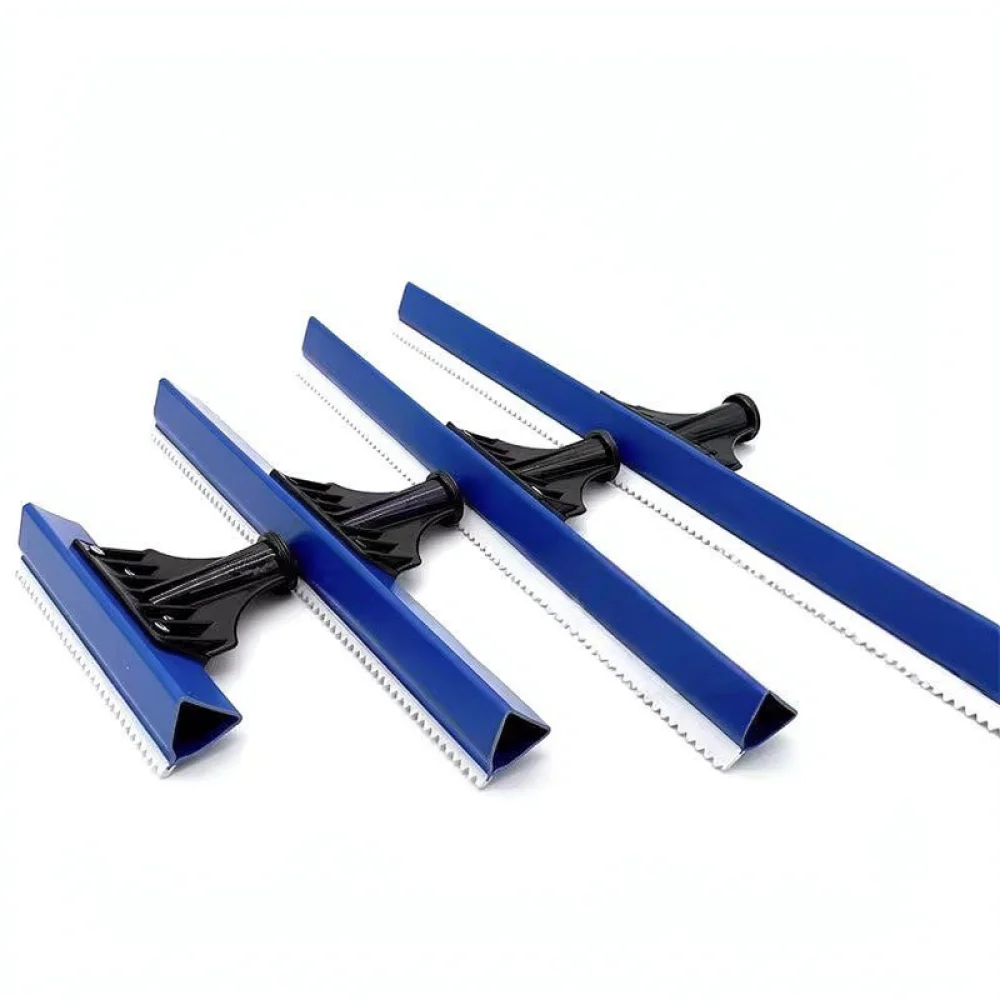 Professional Soft Rubber Rake For Floor Paint Spreading Self Leveling Applicator Concrete Surface Finishing Tool