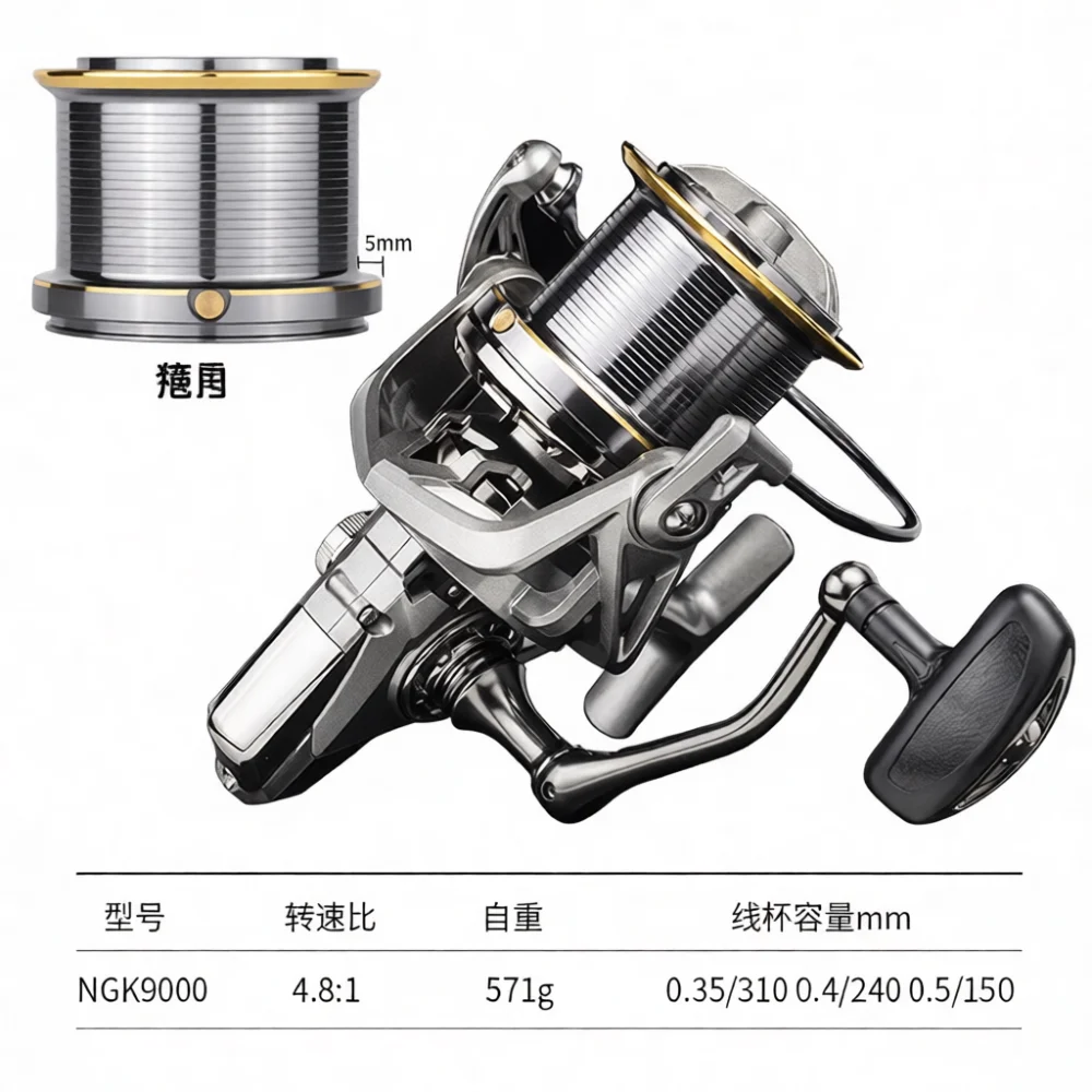 Surf Reel - รอกตกปลาทะเล Takumi Surf ตัวเรือนโลหะ ระบบเบรกแรงสูง ทนทานต่อน้ำเค็ม