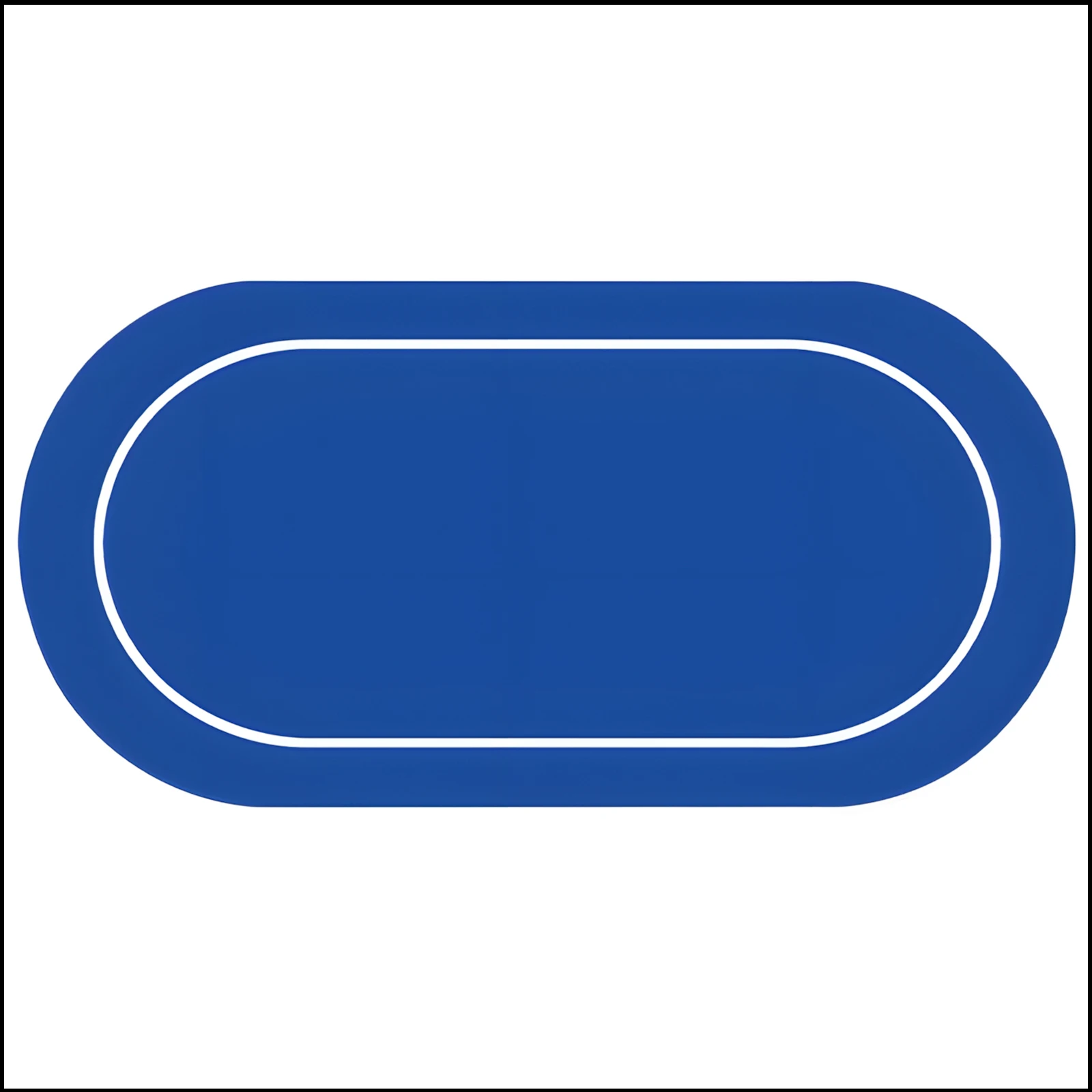 120x60cm無地大型テキサスホールデムポーカーゲームテーブルマットパーティー多人数ゲーム滑り止めゴムテーブルマット