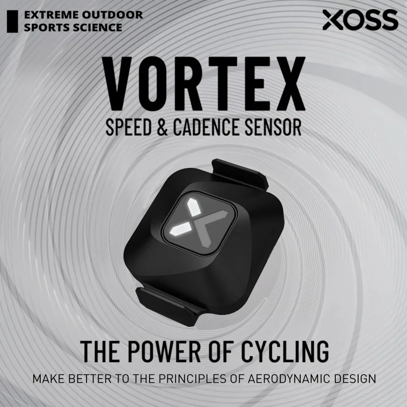 XOSS VORTEX Geschwindigkeits- und Trittfrequenzsensor Rennrad MTB Sensor Fahrradcomputer Tachometer ANT