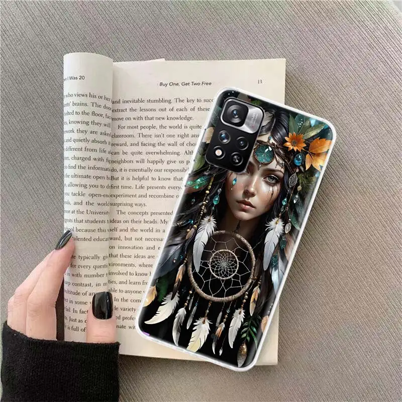 The Girl Who Captures Dreams Phone Case For Xiaomi Poco X4 F4 GT X3 NFC X5 X6 Pro 5G M5 M5S M4 M3 F5 Mi F6 F3 F2 F1 Co