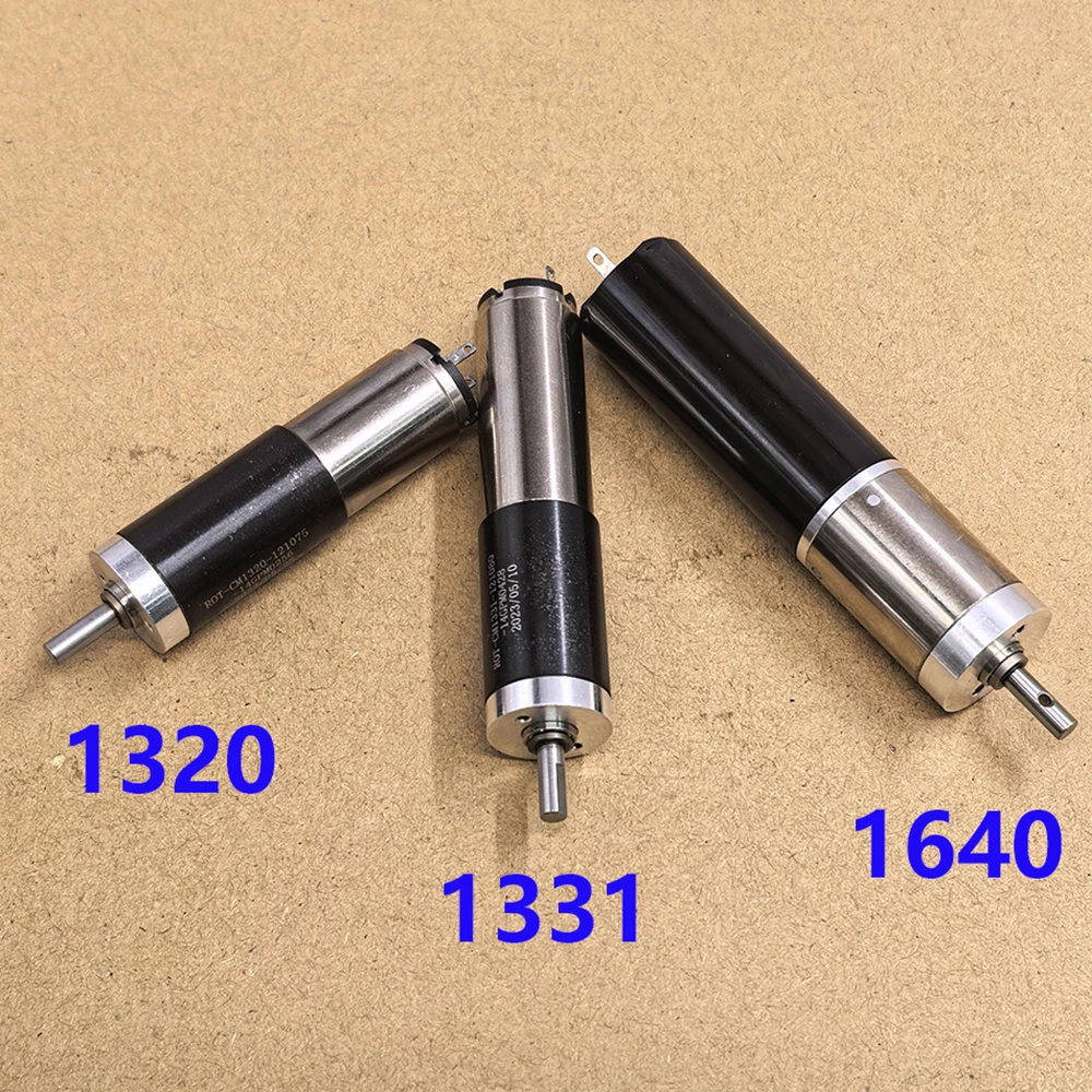 

Mini 13mm/16mm 1320/1331/1640 Coreless Planetary Gear Motor DC 6V-12V Slow Speed High Torque Engine for Robot