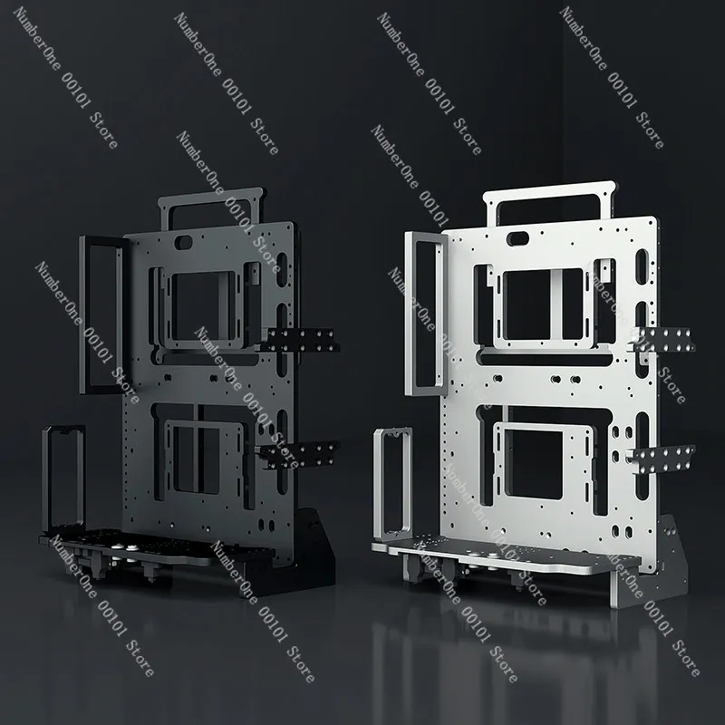All Aluminum CNC Open Rack/Chassis ATX/MATX/ITX