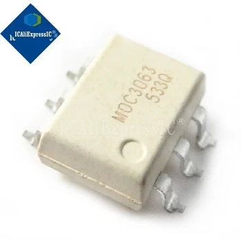 10 sztuk/partia MOC3063 MOC3063-M EL3063 SMD-6 sterownik wyjściowy transoptor układy w magazynie