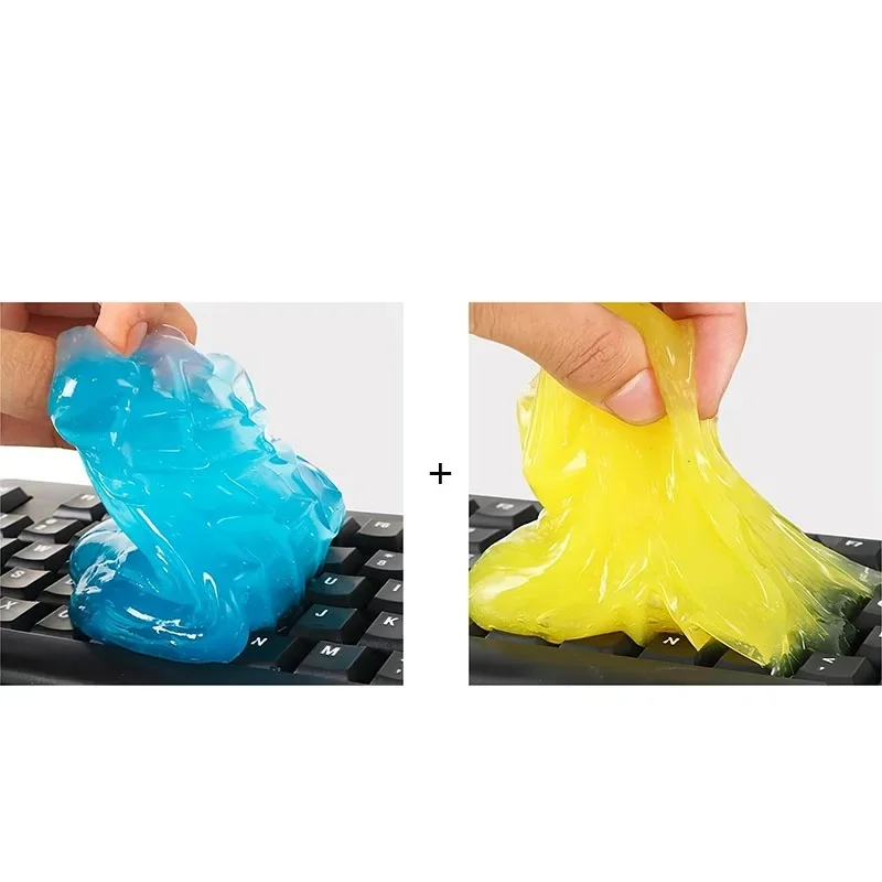 NewAuto Auto Reinigung Pad Kleber Pulver Reiniger Magie Reiniger Staub Entferner Gel Hause Computer Tastatur Sauber Werkzeug Auto Reinigung