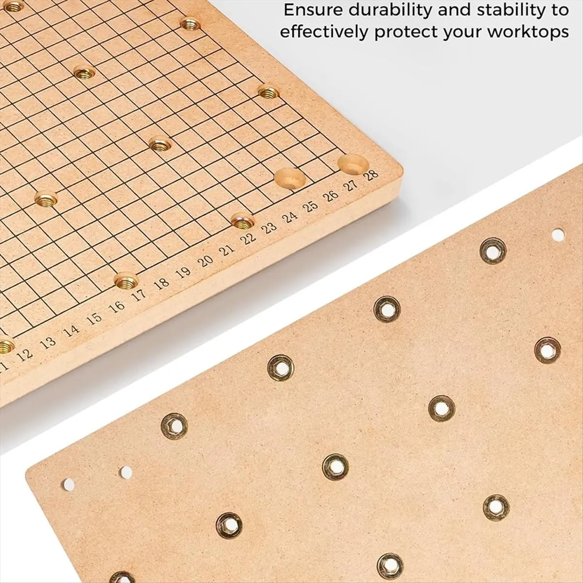 NEW CNC MDF Spoilboard for 3018 CNC Router Machine, Compatible with 3018 PRO MAX, 300 X 180 X 12mm, M6 Holes (6mm), Screws