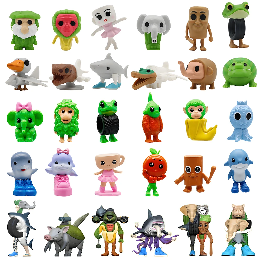 

TungtungtungSahur Italian Brainrot Wooden Stick Dolls Ornaments Desktop Decor Tralalero Tralala Keychain Ornaments for Kid Gift