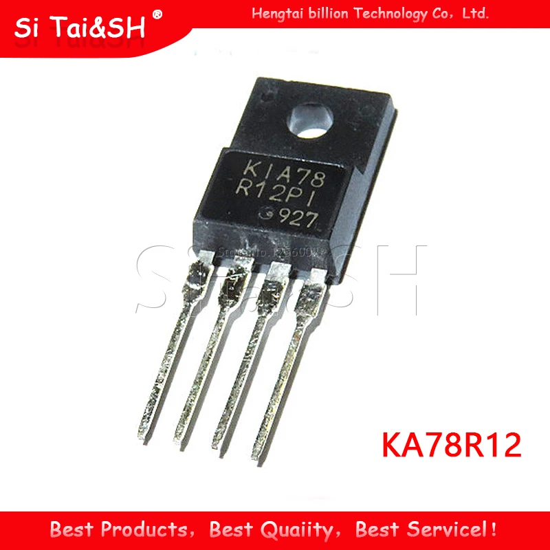 5pcs/lot KA78R12 78R12 TO-220F-4 12V 1A